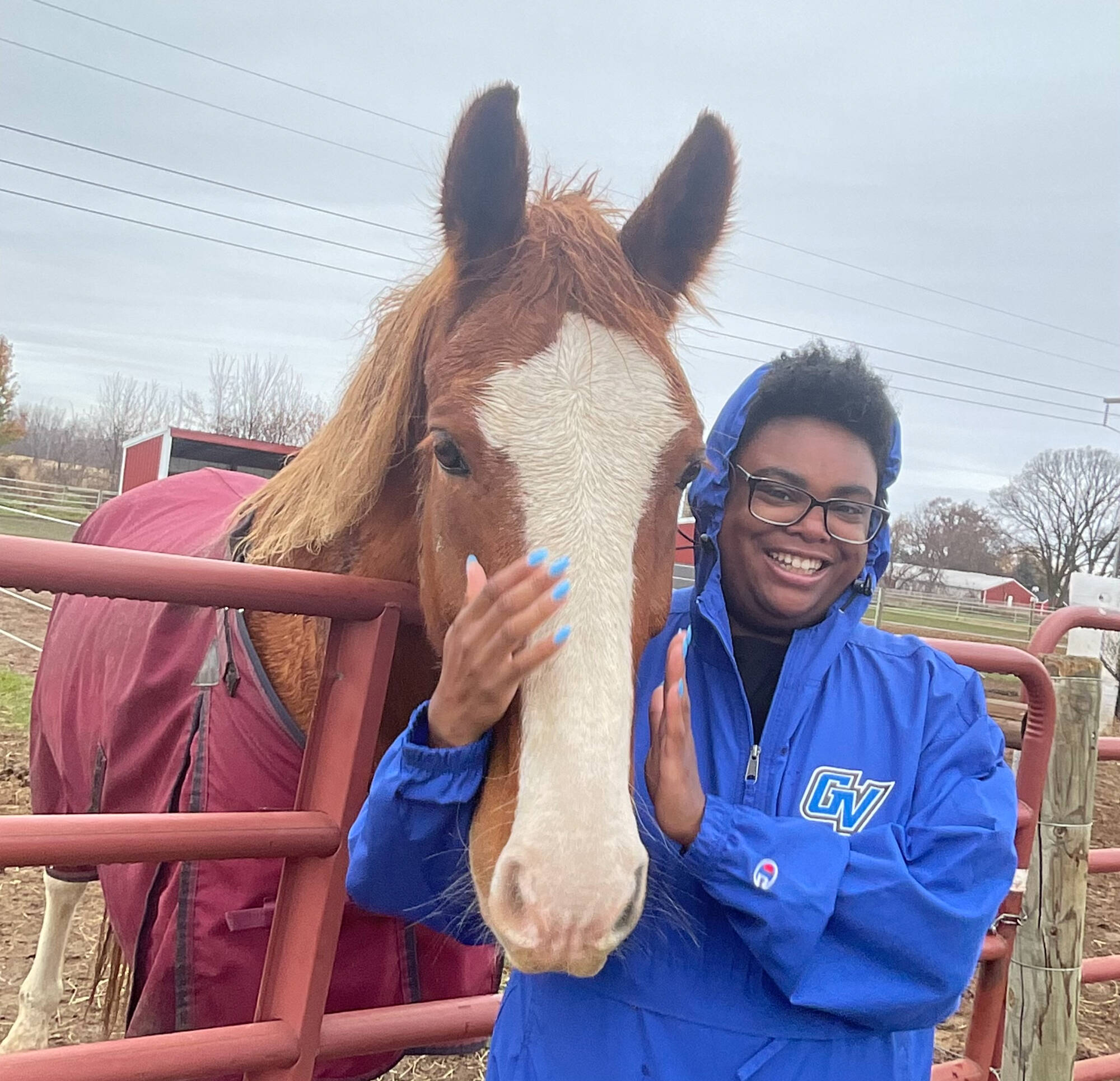 Latrella Jackson visits TRC partnership site